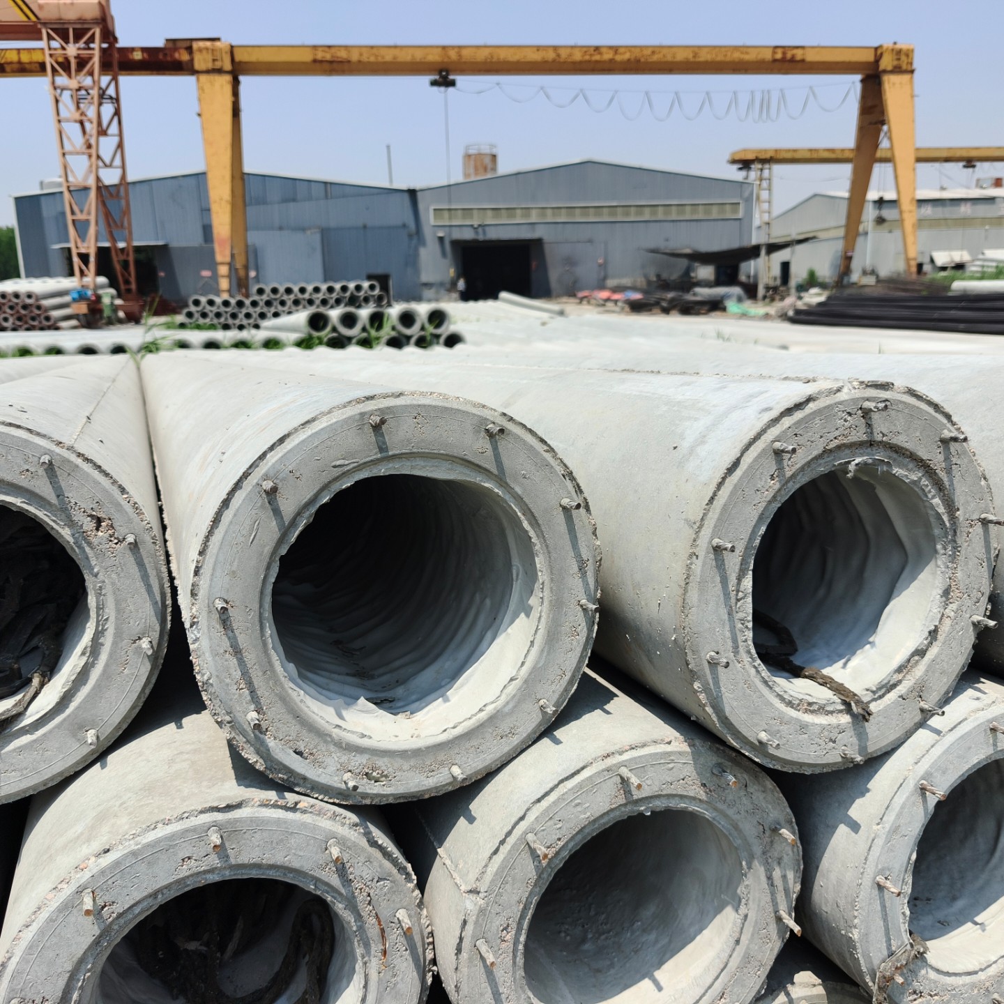 自贡150×10米预应力水泥电线杆